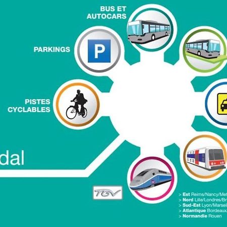 Tout Confort A Massy - Parking / Tgv Et Rer B&C Kültér fotó